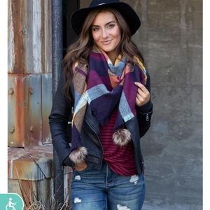 Grace & Lace Triangle Scarf